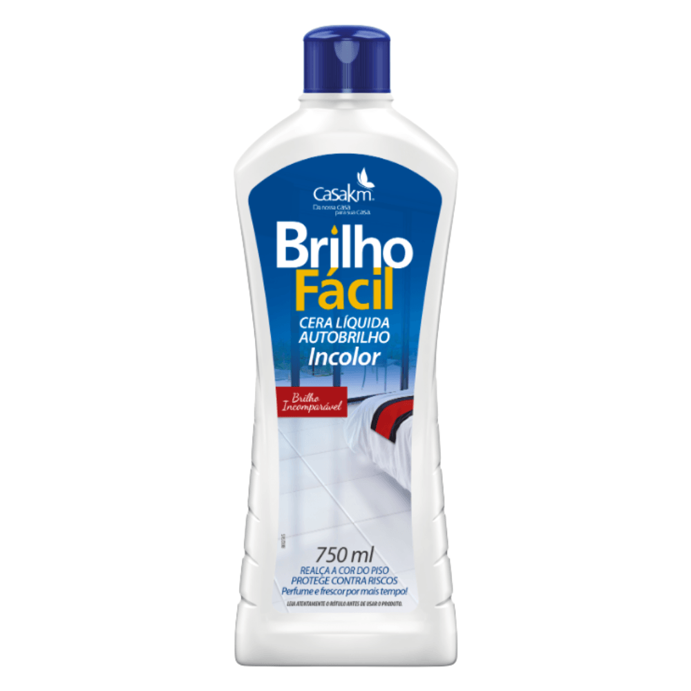 CERA BRILHO FACIL INCOLOR 750M